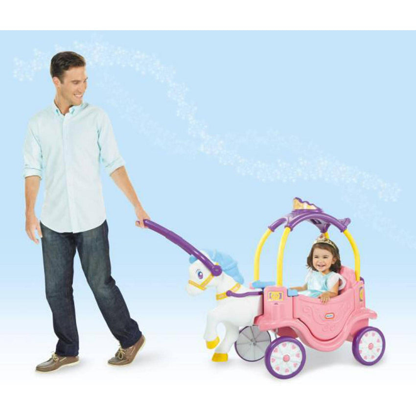 Little Tikes Princess Horse and Carriage. Kids Ride-On Toy
