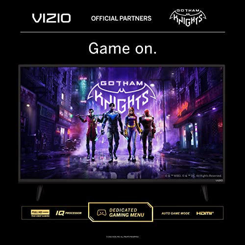 VIZIO 40-inch D-Series Full HD 1080p Smart TV with AMD FreeSync. Apple AirPlay