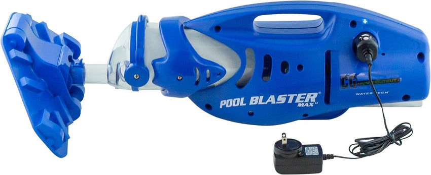 POOL BLASTER Max CG Commercial Grade Cordless Rechargeable Pool Vacuum Cleaner. High Capacity. Increased Power. 60 Min Run Time. Handheld. Hoseless. for In-Ground and Above Ground Pools