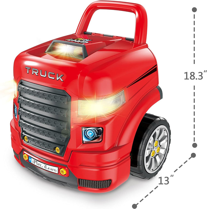 Truck engine toys. children's mechanical repair set