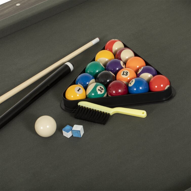7' 3-in-1 Combination Table Includes Billiards. Table Tennis. & Dining Table