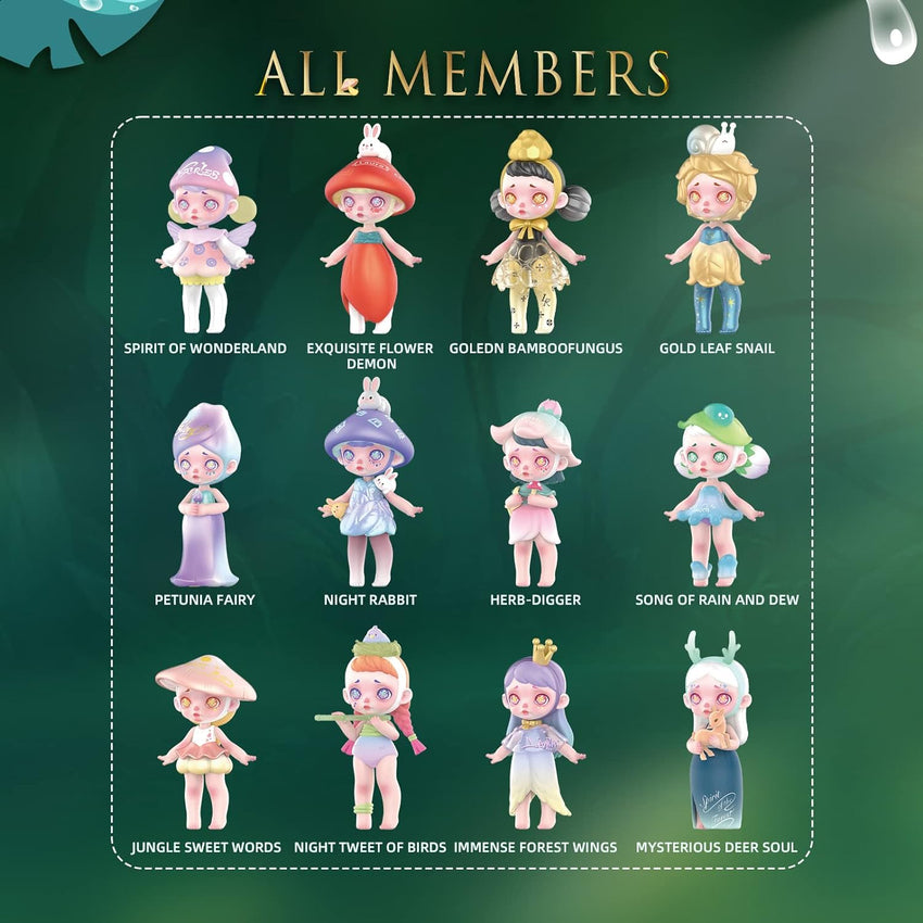 12-Pack Blind Box. Fashion Trendsetters Series Cute Blind Box Action Figures Popular Collectible Toys Birthday Halloween Christmas Gifts