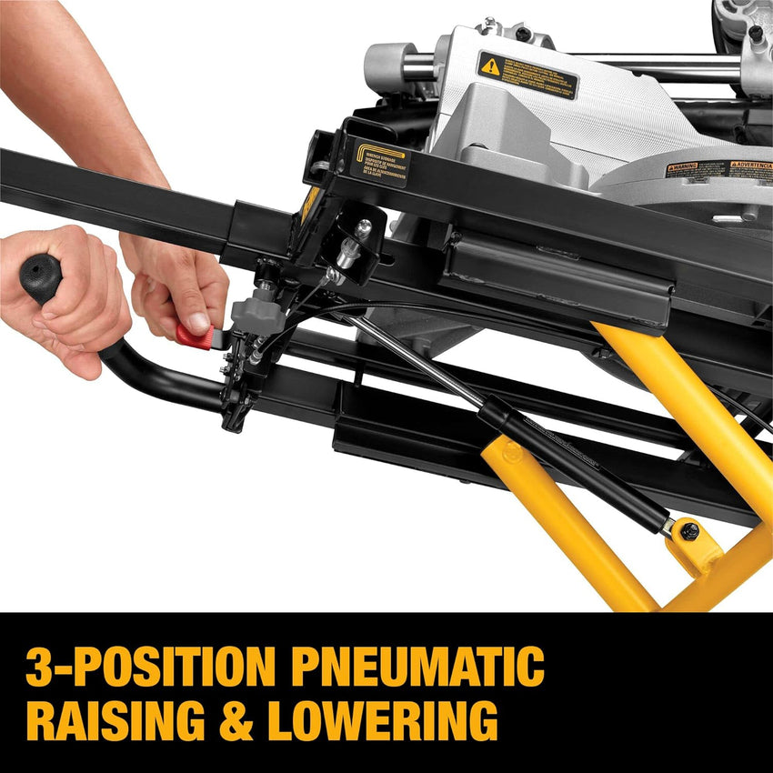 DEWALT Miter Saw Stand With Wheels (DWX726). Yellow
