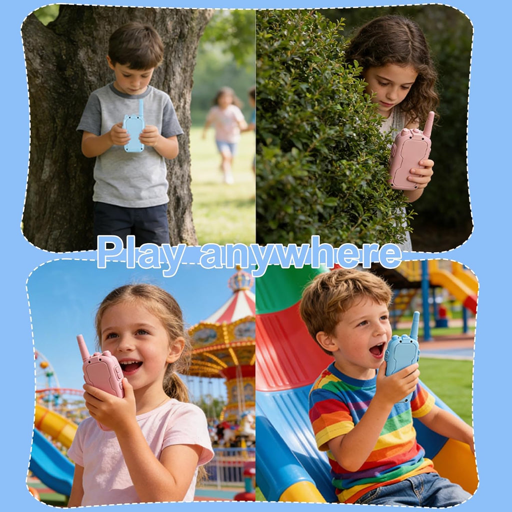 Video Walkie Talkies Gift Toys for Age 3-12 Boys Girls