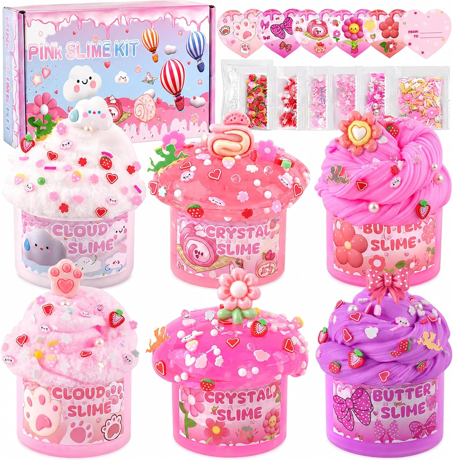 Cloud Slime kit for Girls Ages 8-12