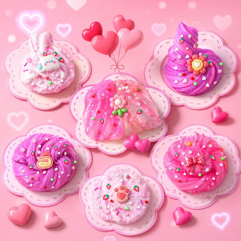 Cloud Slime kit for Girls Ages 8-12
