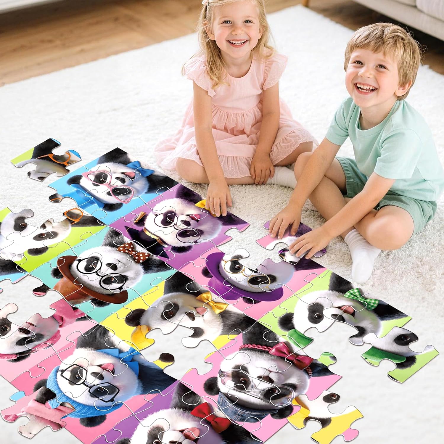 Floor Puzzles for Kids Ages 3-5 4-8