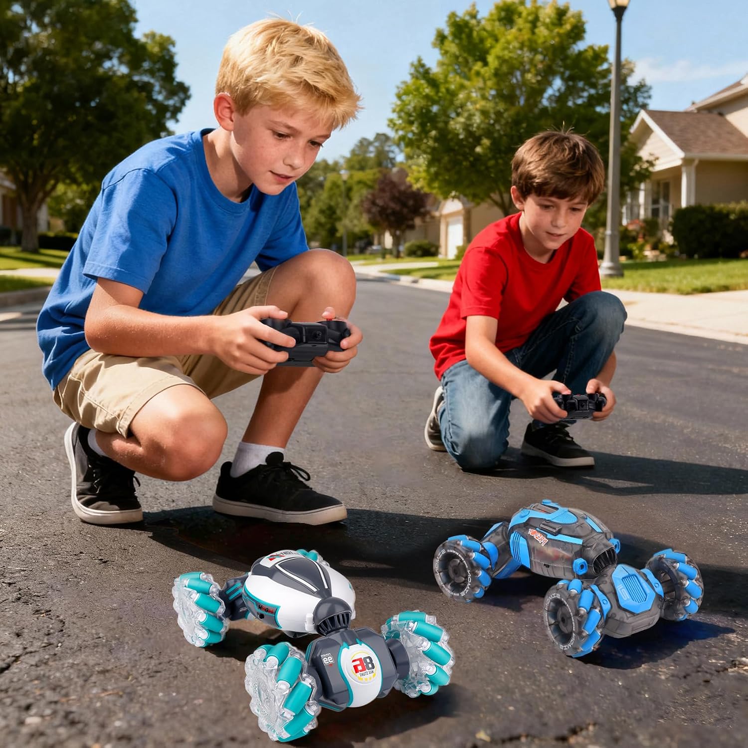 Gesture Sensing RC Stunt Car