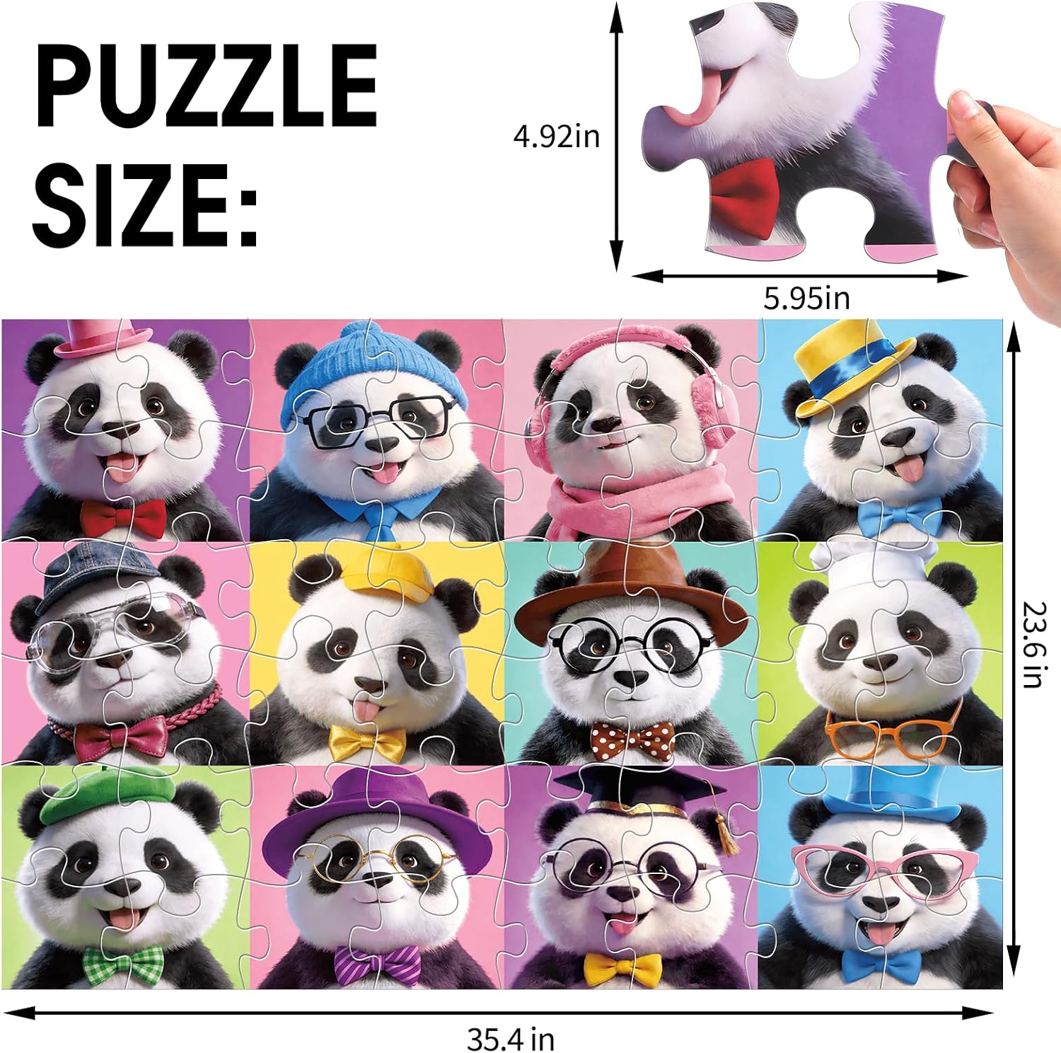 Floor Puzzles for Kids Ages 3-5 4-8