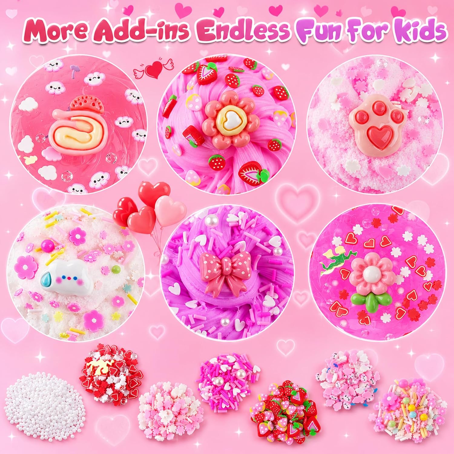Cloud Slime kit for Girls Ages 8-12