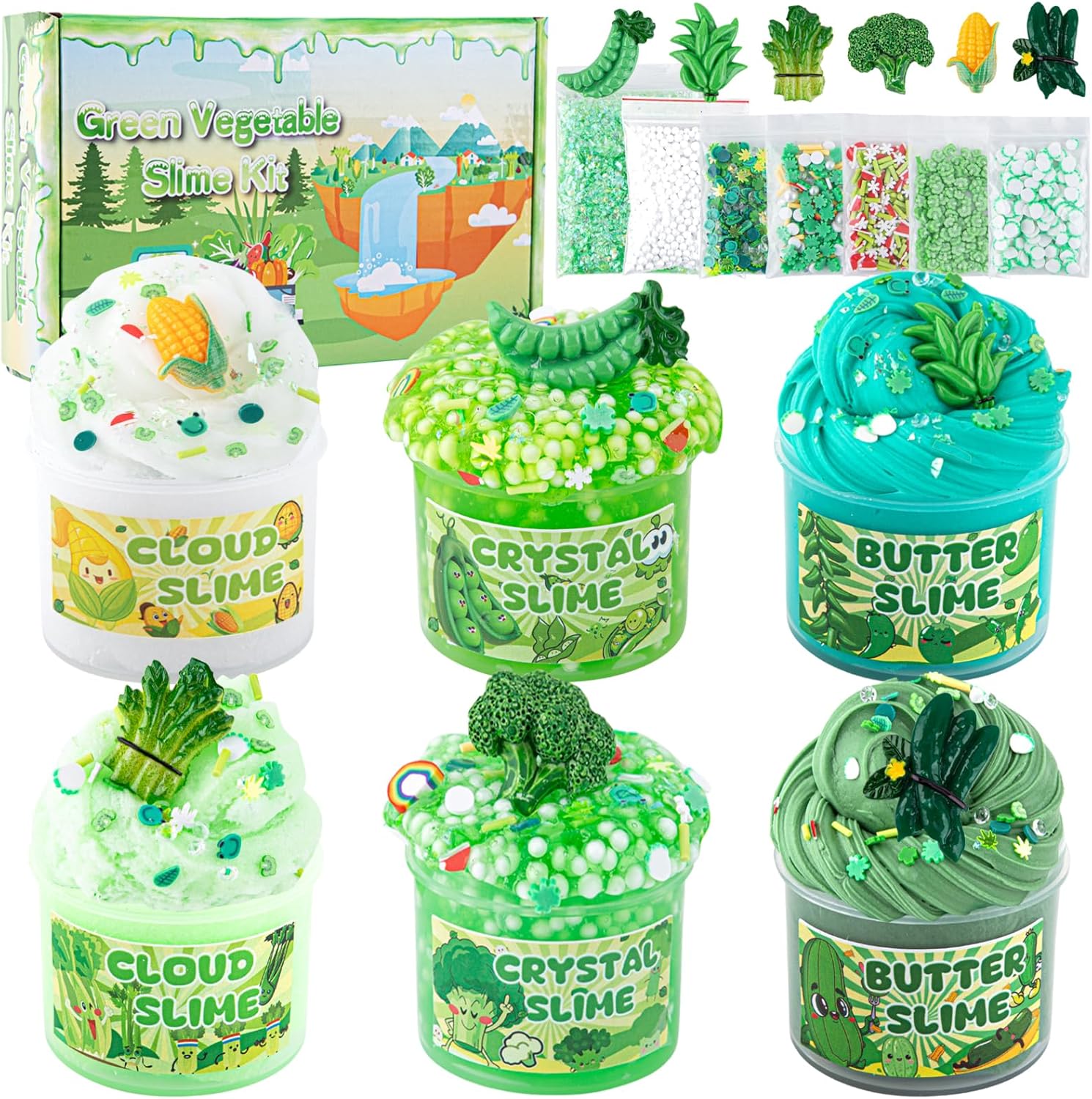 Cloud Slime kit for Girls Ages 8-12