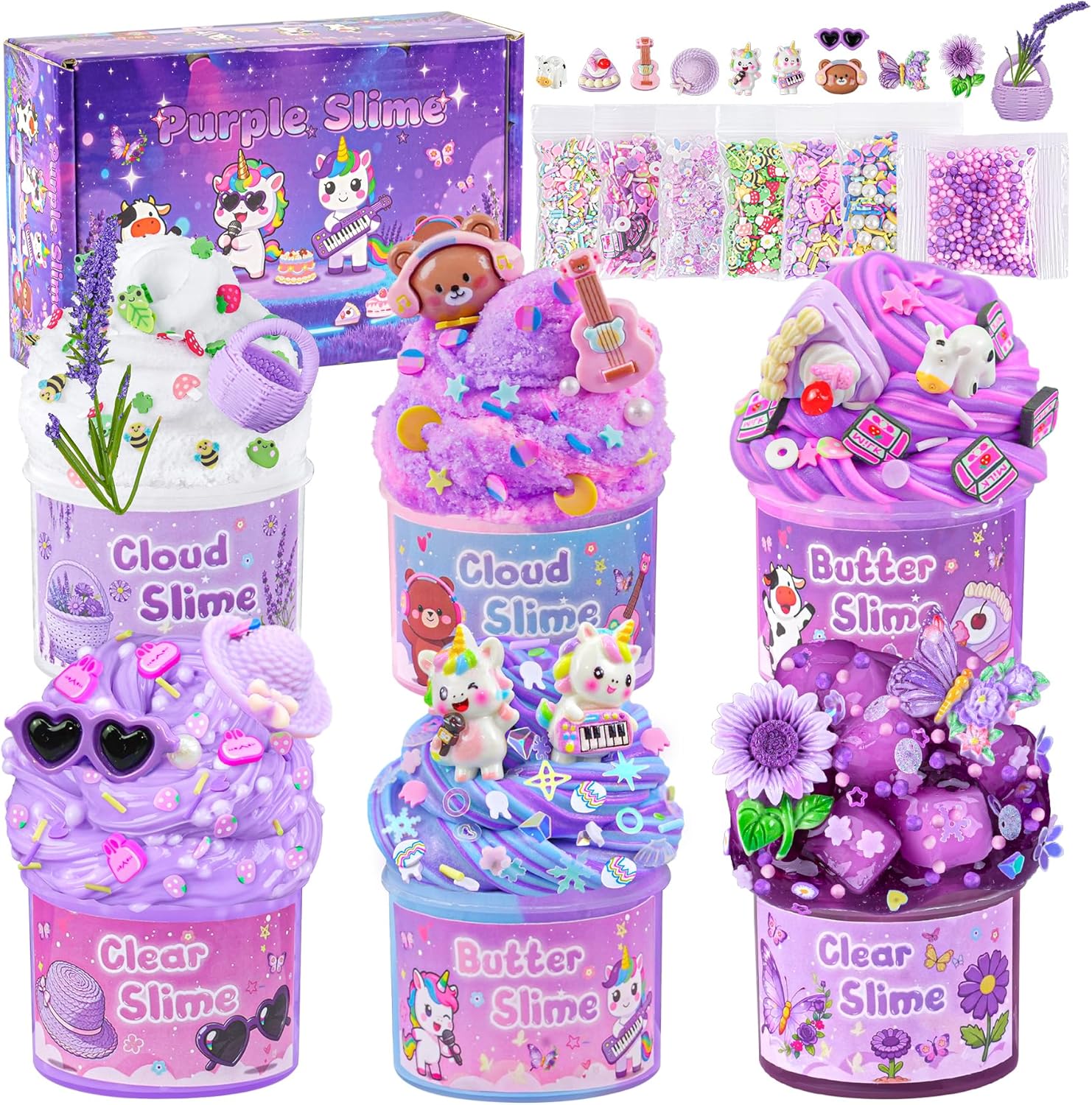Cloud Slime kit for Girls Ages 8-12