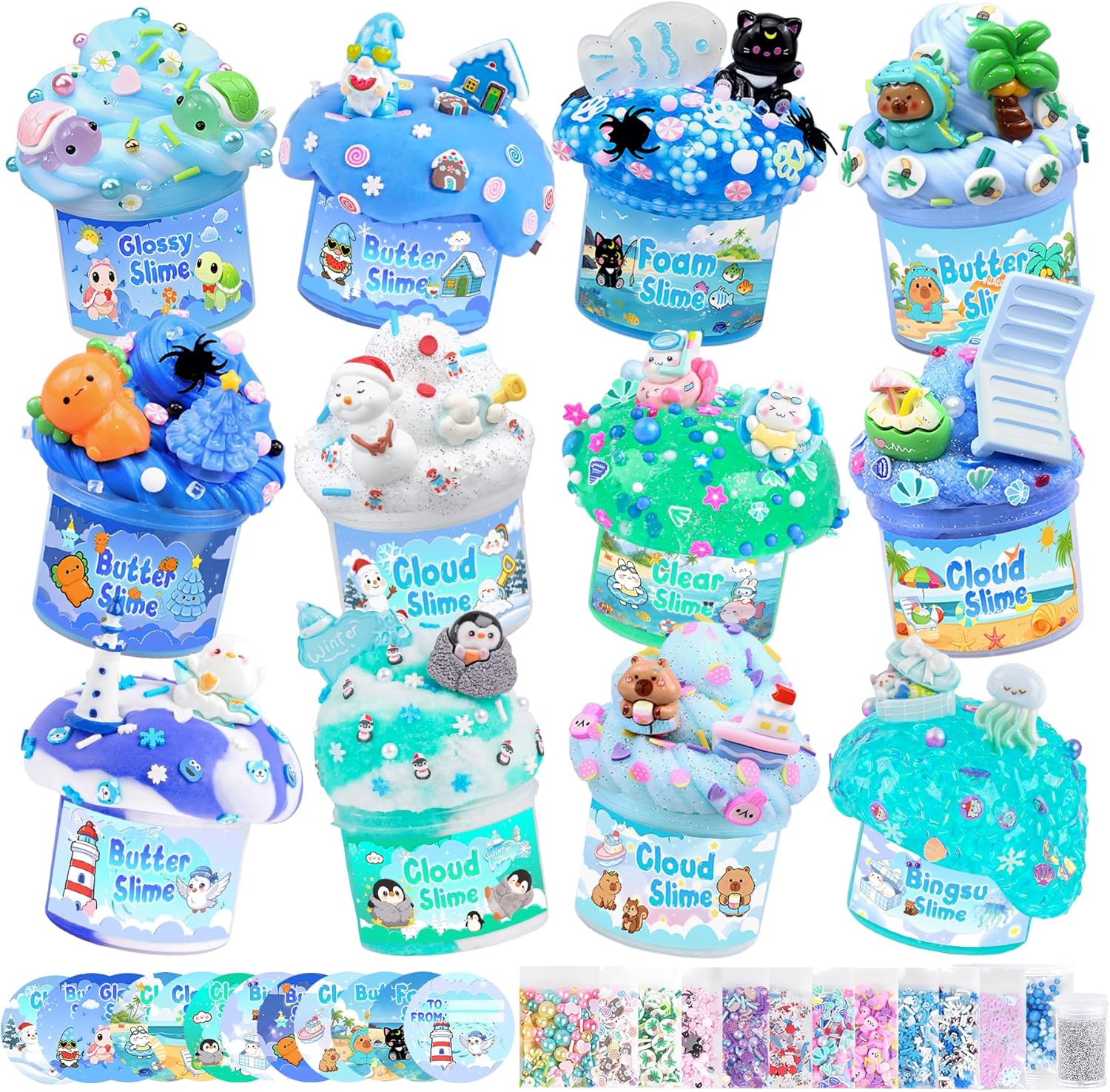 Cloud Slime kit for Girls Ages 8-12