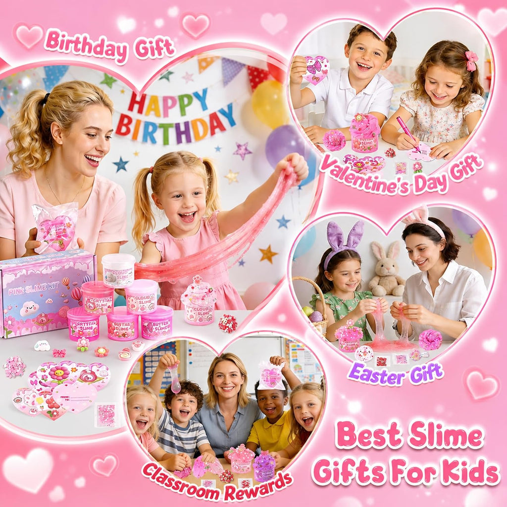 Cloud Slime kit for Girls Ages 8-12