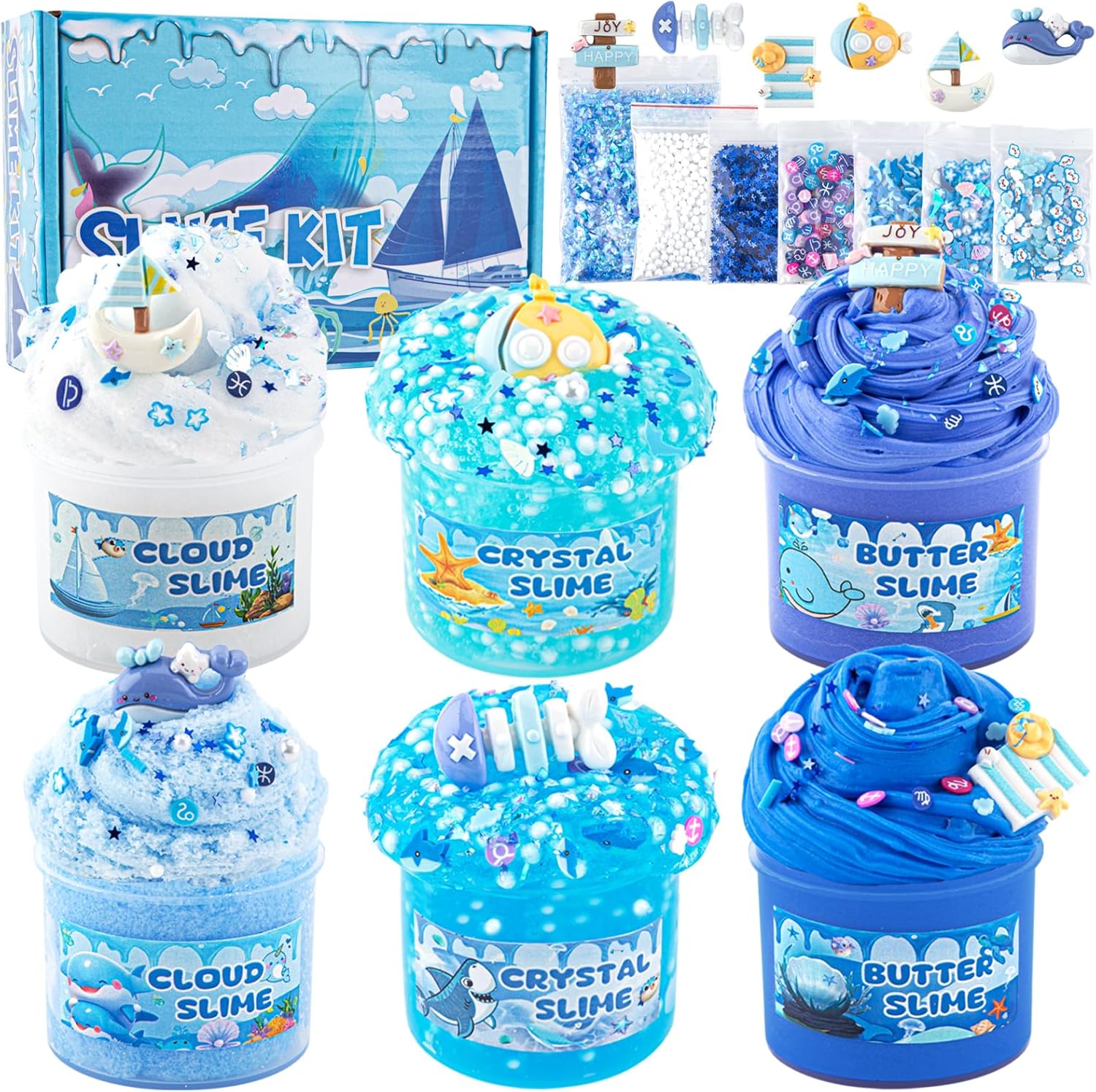 Cloud Slime kit for Girls Ages 8-12