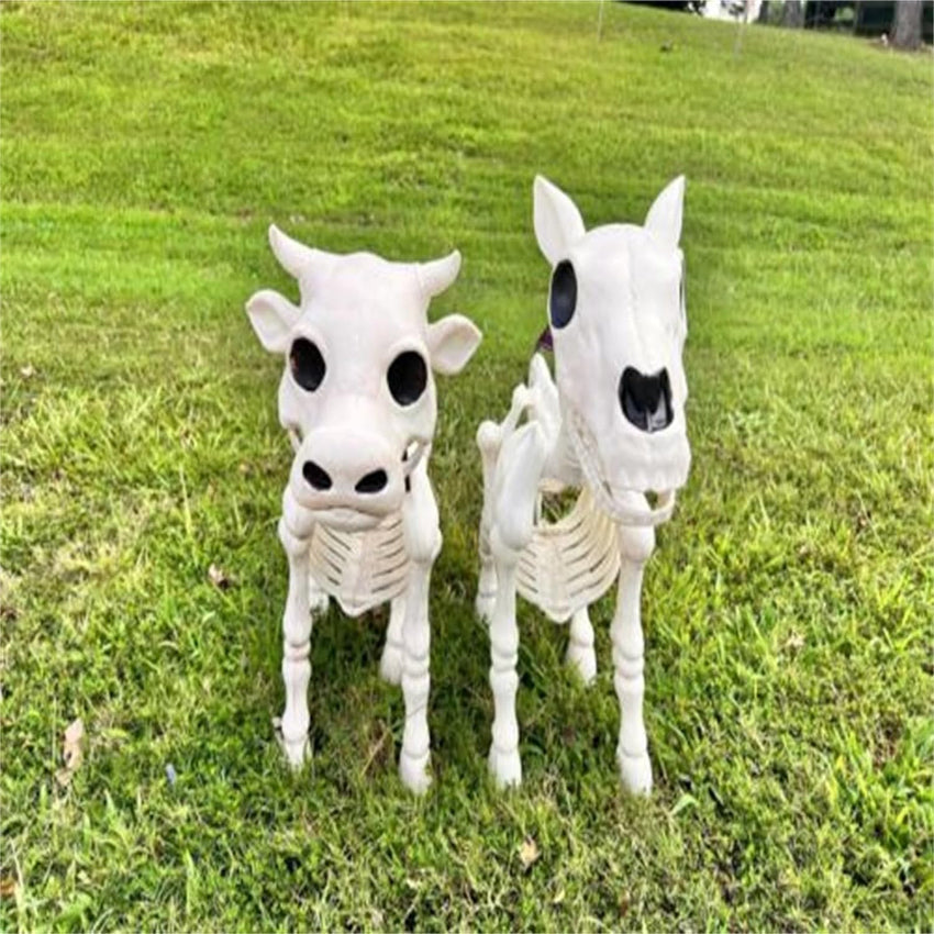 2023 Cow Skeleton. Halloween Decoration