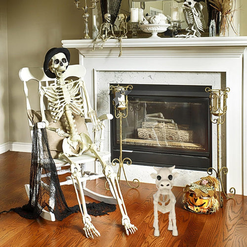 2023 Cow Skeleton. Halloween Decoration