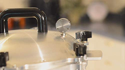 All American 930 Canner Pressure Cooker. 30 qt. Silver