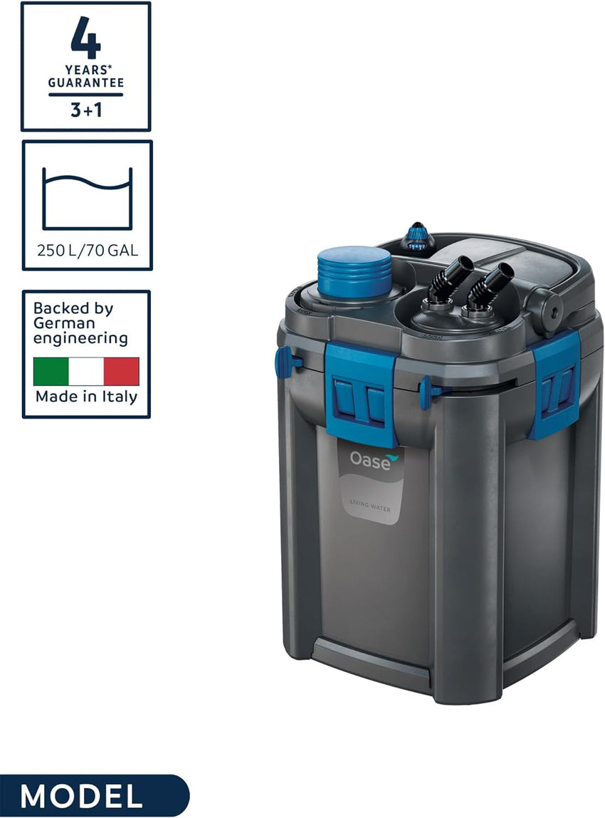 Indoor Aquatics Biomaster Thermo 250.Black
