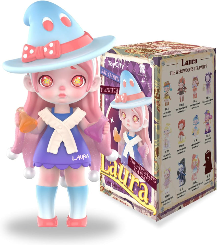 12-Pack Blind Box. Fashion Trendsetters Series Cute Blind Box Action Figures Popular Collectible Toys Birthday Halloween Christmas Gifts