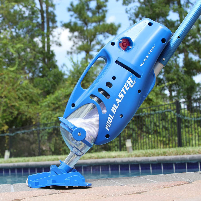 POOL BLASTER Max Cordless Pool Vacuum . Handheld Rechargeable Swimming Pool Cleaner