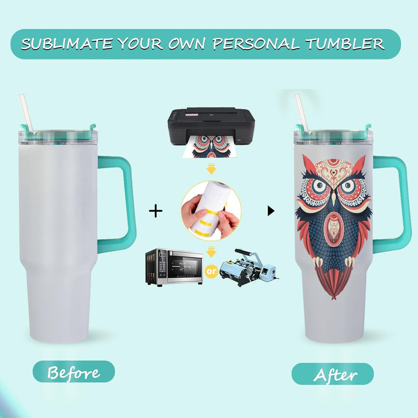 40 oz sublimation glass