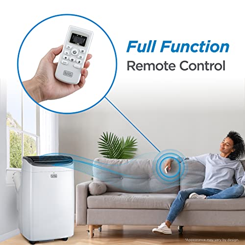 8.000 BTU Portable Air Conditioner up to 350 Sq.ft with Remote Control