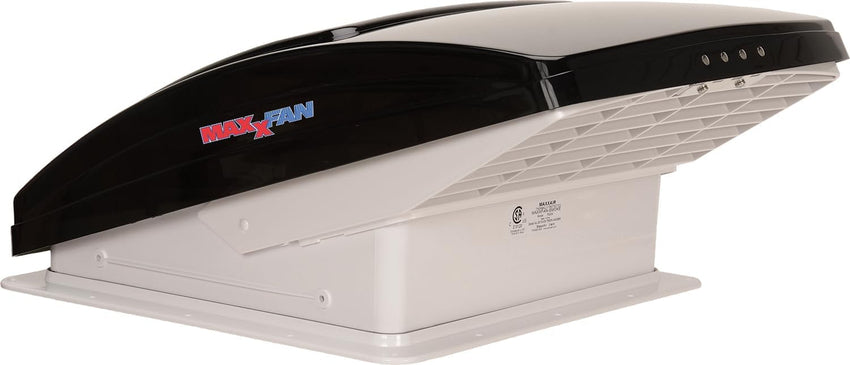 Air 00-07500K MaxxFan Deluxe with Remote - Smoke. Black