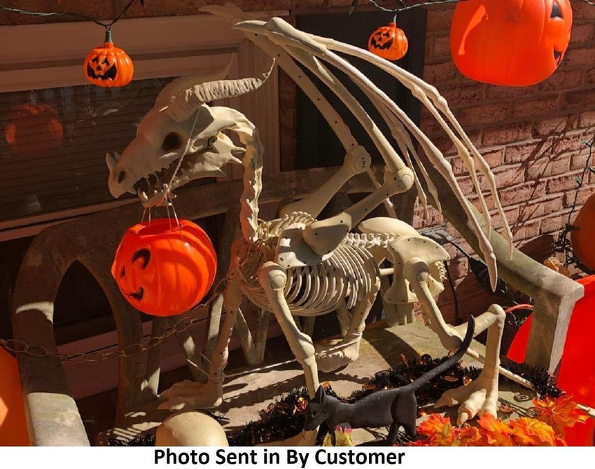 Large 4ft pterosaur skeleton. halloween decoration